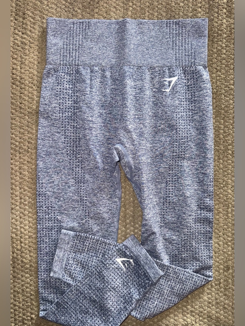 Seamless Heathered Leggings - Grey